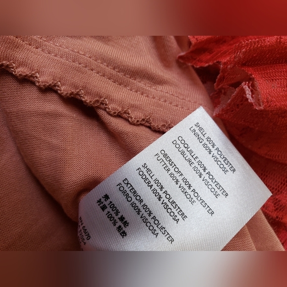 Nwt Anthropologie Maeve Brighton Tiered Lace Ombre Midi Skirt - Picture 14 of 16